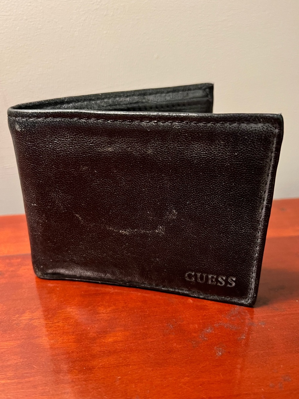 Guess Black Leather Men's Wallet